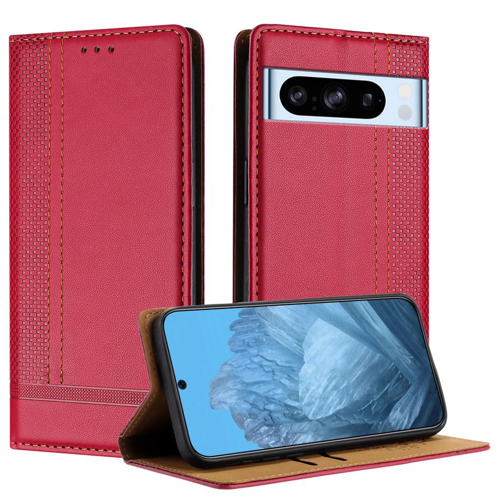 Business Leather Phone Case for Google Pixel 10 9 8 7 6 9 Pro XL 9 Pro 9A 8A 7A 6A  Magnetic Flip Wallet Card Solts Cover