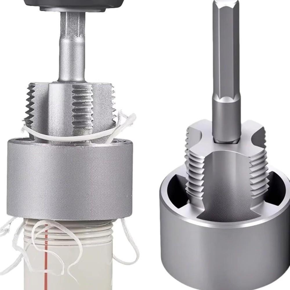 New 4/6 Points Pvc Pipe Threaders Multifunction Pipe Tool Pipe Threader Durable Internal and External Thread Opener