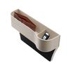 Car Seat Gap Filler Organizer Box Car Front Seat Storage Holder ABS Auto Seat Crevice Slit Organizers Box Universal Car Interior