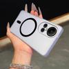Frosted Semi Clear Magnetic Phone Case for OPPO Reno10pro 5G,Reno10 5G Soft TPU Shockproof Cover