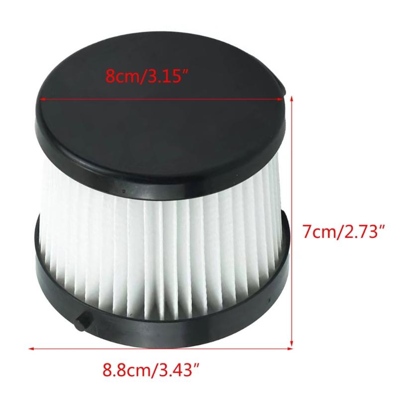 2/4x Replacement Sweeper Filter for DCV5011H 20V Cordless Handheld Vacuum Cleaner Washable HEPA Filter Spare Parts