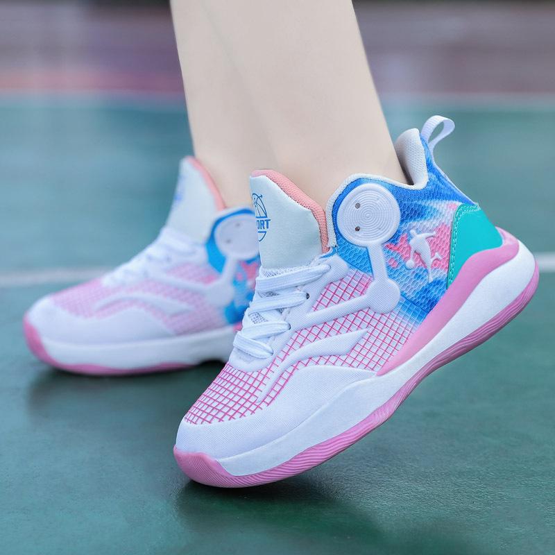 New training children's breathable shock absorption, dirt-resistant versatile wear-resistant and non-slip 2025 casual sports shoes for primary school
