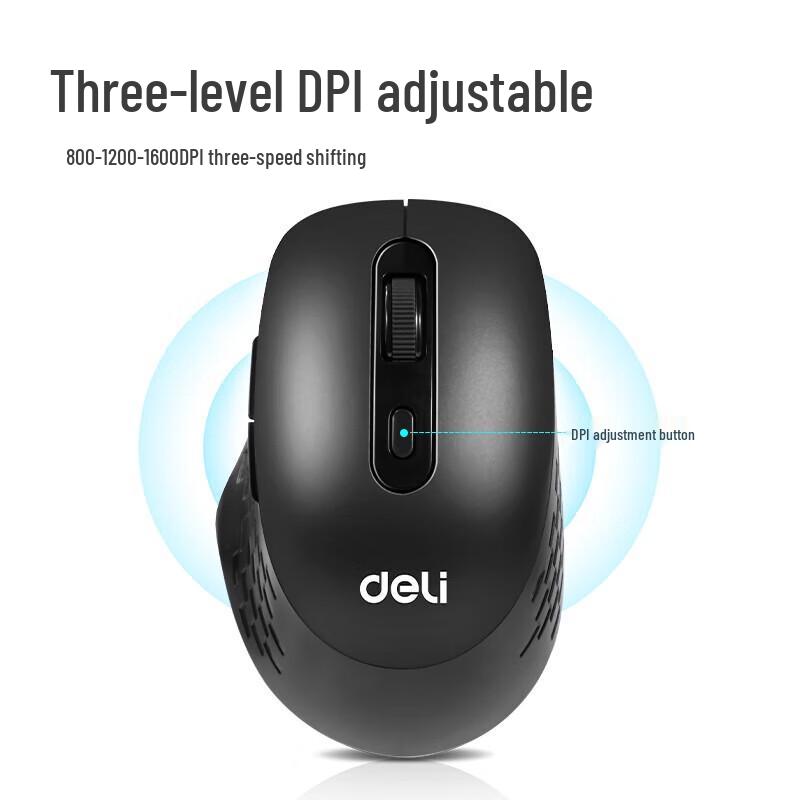 Deli Wireless Office Mouse