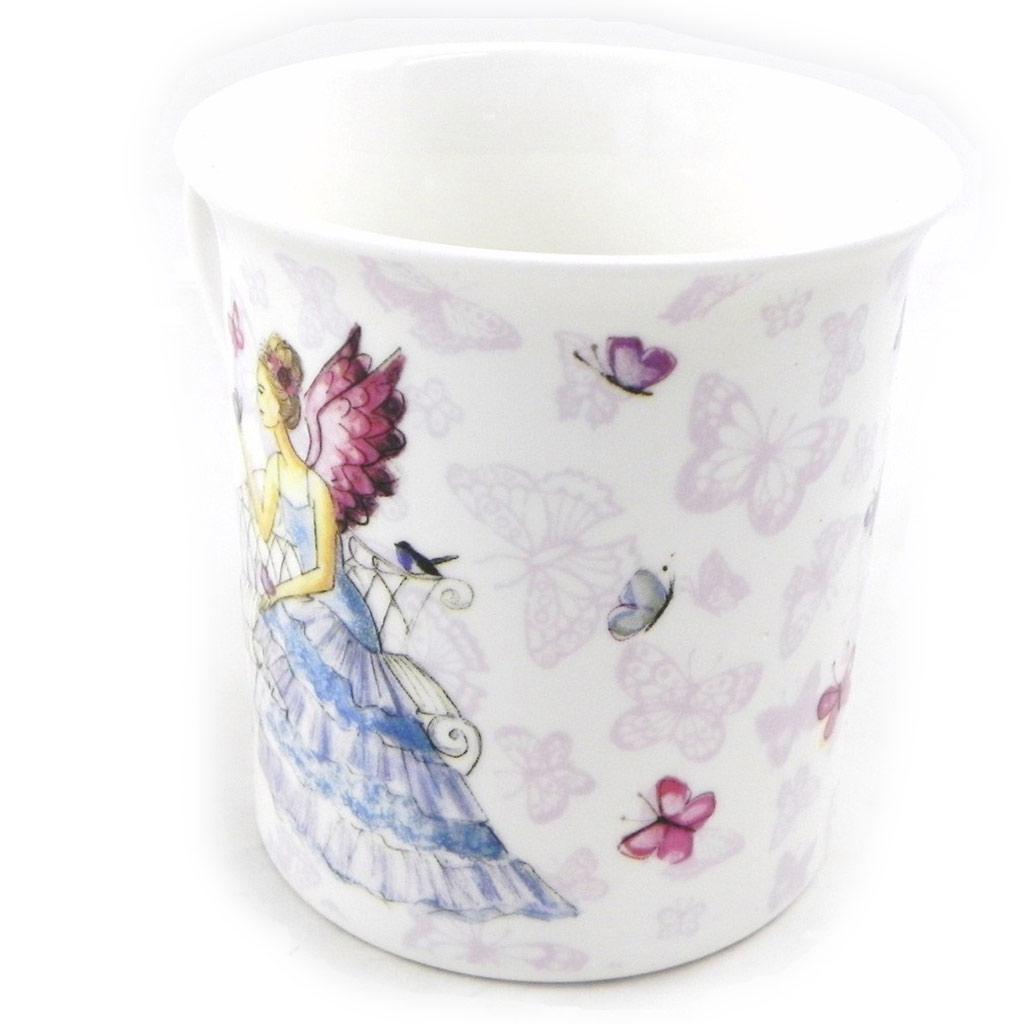 Les Trésors De Lily [H5623] - Porcelain Mug 'Fairy Dreams' Blue - 87x83 Mm