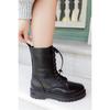 Women's Genuine Leather Thick Outsole Winter Boots