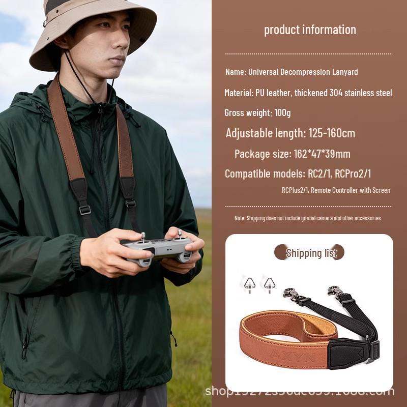 

DJI Flip/Mini 3/4/5 Pro, Air 3S, Mavic 3 Screen RC2/RC Remote Control Lanyard