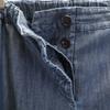 MIUMIU made in Italy Denim-like Easy Ankle pants 38 Navy Women Used