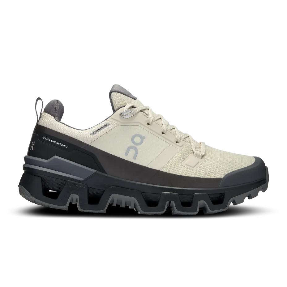 ON Cloudwander Waterproof Sand Black Women Sneakers Cream 73.97667