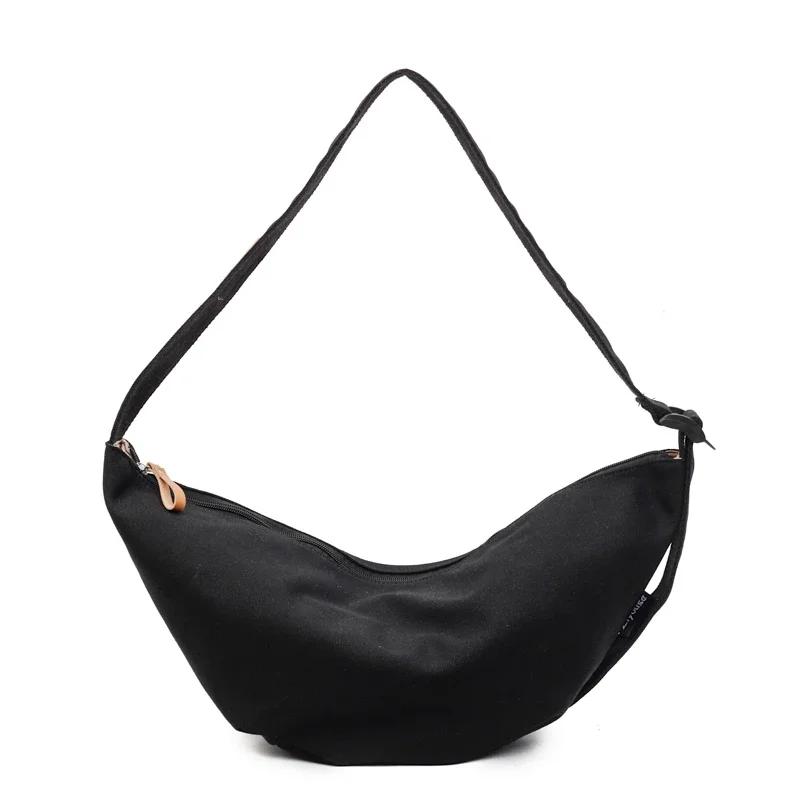 2026 New Shoulder Bag for Women, Large Capacity Versatile Commuting Tote Bag, Student Class Handbag, Lightweight Canvas Bag