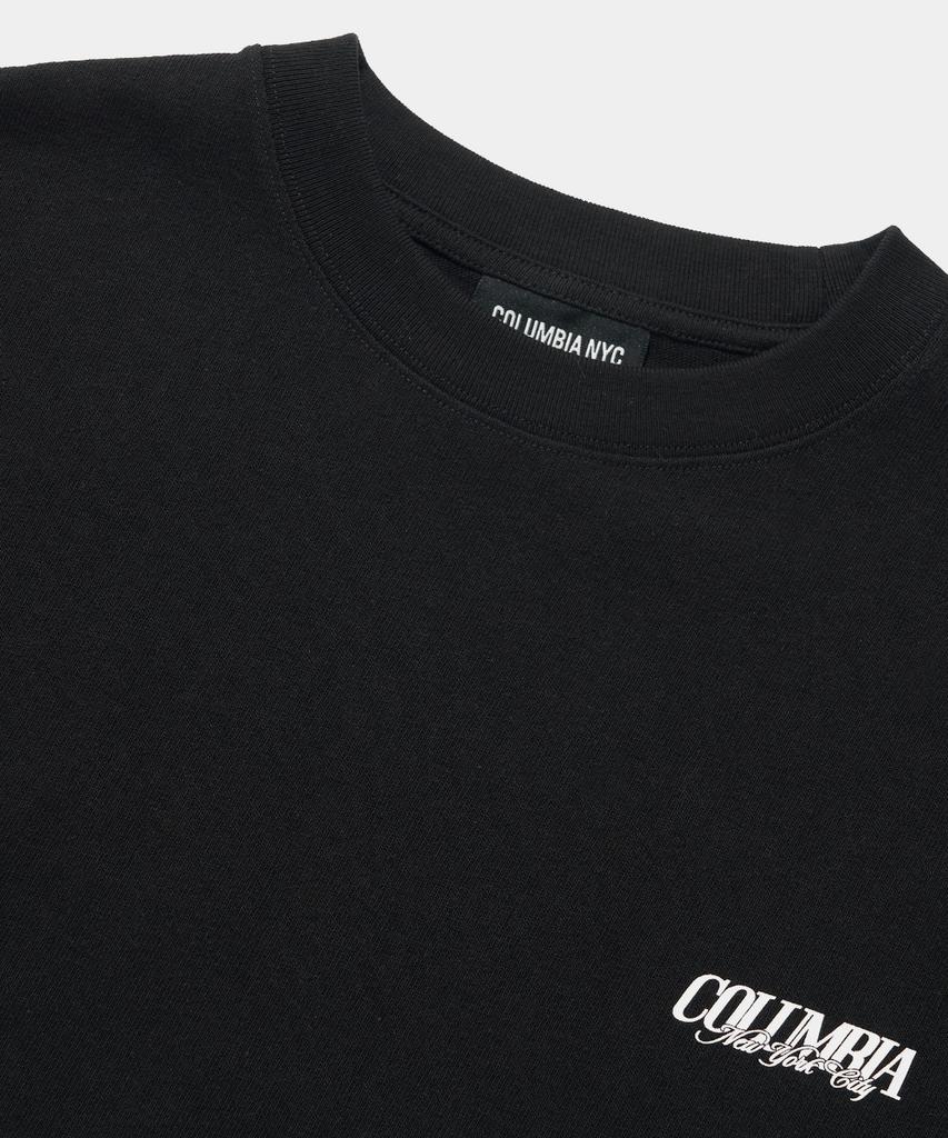 Columbia University Urban Puff Over Fit S/S T-Shirts_Black