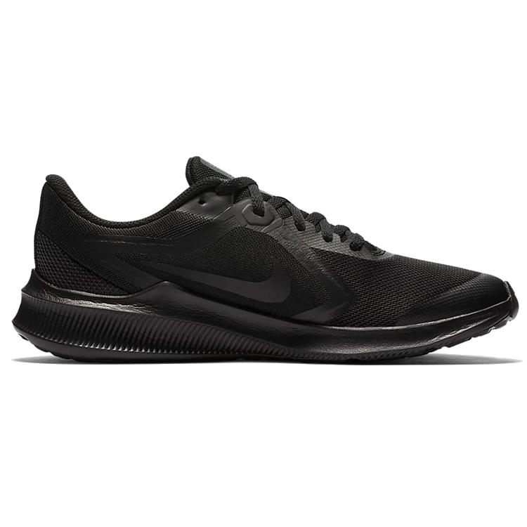 Nike Downshifter 10 Cushioning Slip Resistant Cushioning Slip Resistant Low top Kids' Running Shoes Black Teenagers CJ2066-017