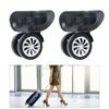 4 Stück Ersatzteile Gepäckkoffer Räder 360 Grad Trolley Koffer Rollen für Plattform