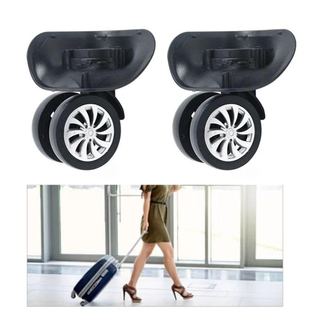 4Pcs 360 Degree Luggage Suitcase Wheels Universal Trolley Case Roller  for Platform