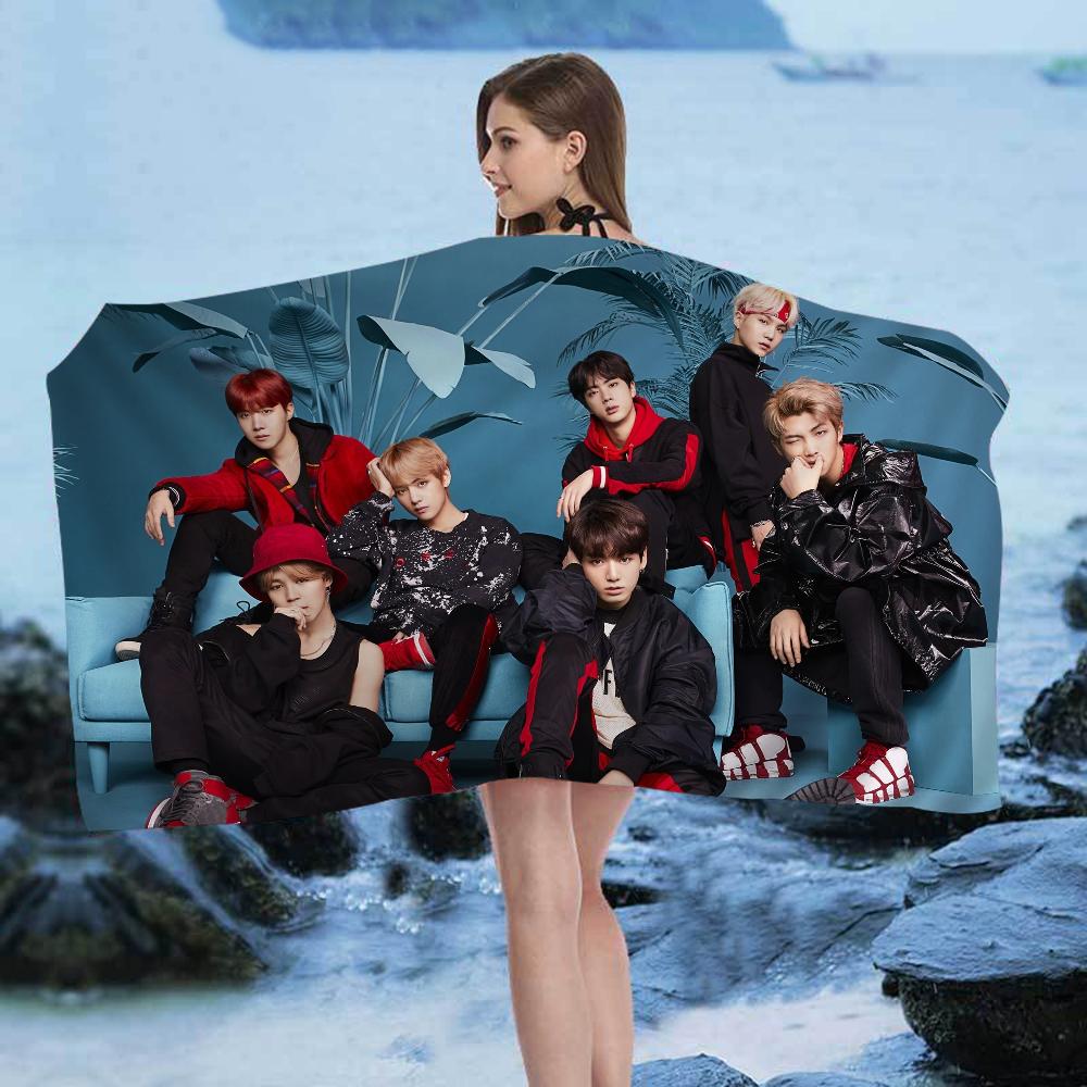 Dynamite Kpop Boys Big Microfiber Beach Towels Quick Dry Towel Sand Beach Towels Pool Towel For Travel Swim Pool Yoga