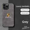 For Porsche Logo Suede All Inclusive Phone Case For iPhone 16 15 13 14 12 Pro Max 8 XR XS 16 Plus 15Pro MAX Cover Shell Stickers