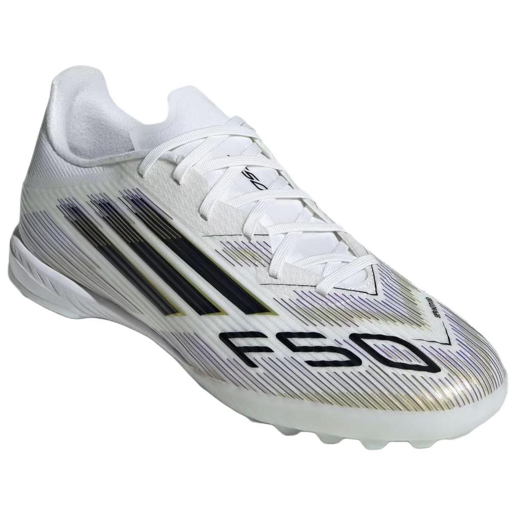 Adidas F50 Liga Syntetické Měkké Pohodlné Protiskluzové Odolné Fotbalové Kopačky Unisex Fotbalové Kopačky Bílé JH7726