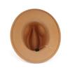 New fashionable women's autumn and winter woolen hat handmade rice beads decorated imitation felt top hat British jazz hat