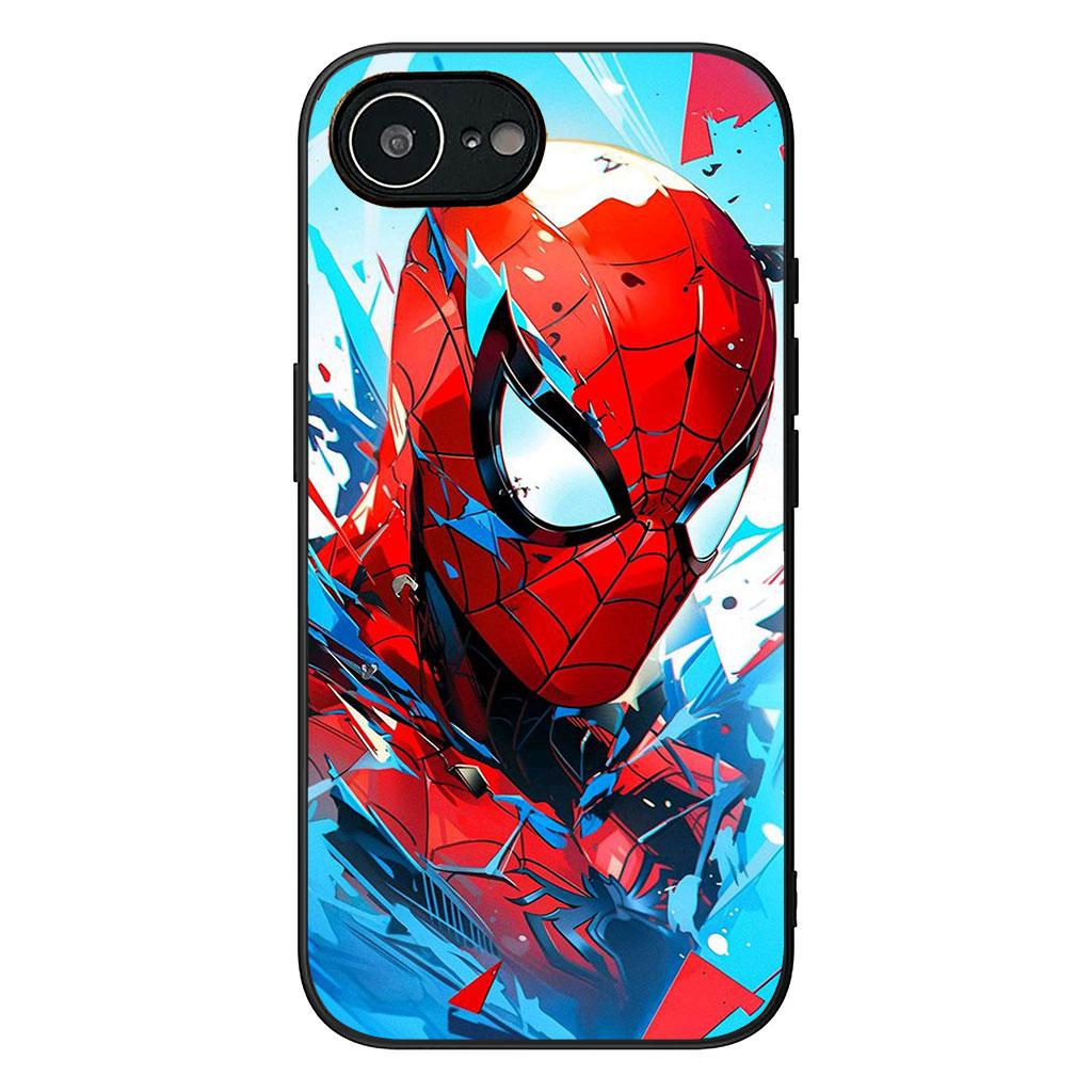 Spiderman Spider Marvel Man Phone Cover for Apple iPhone 17 16 Plus 13 12 Pro Max Mini X XR ProMax 16E 15+ 16Plus Air Case