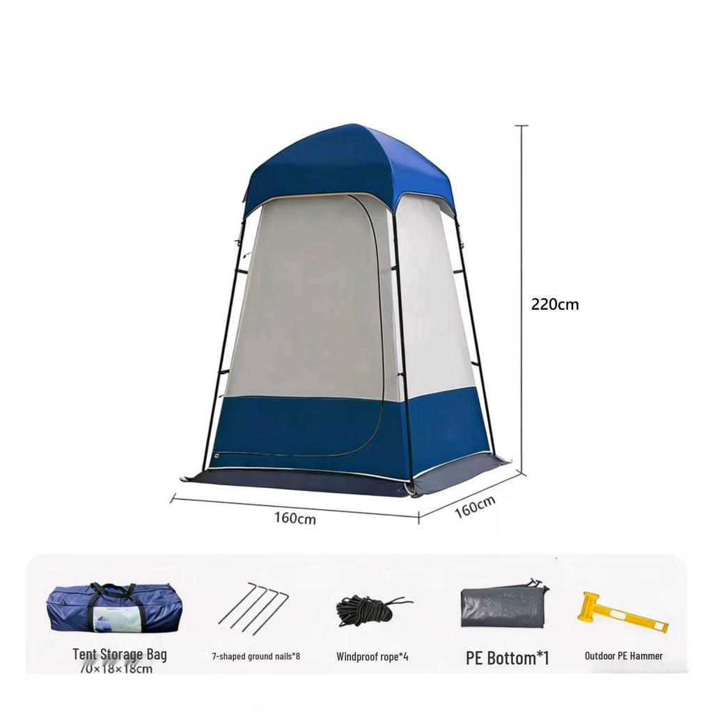 Tenda da Doccia e Spogliatoio Impermeabile da Esterno per Campeggio e Spiaggia