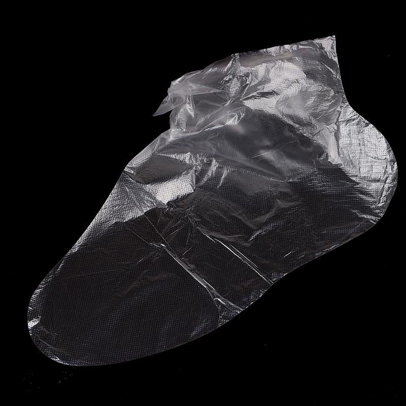100 Pcs Disposable Foot Covers One-Time Foot Cover Film Pedicure Remove Chapped