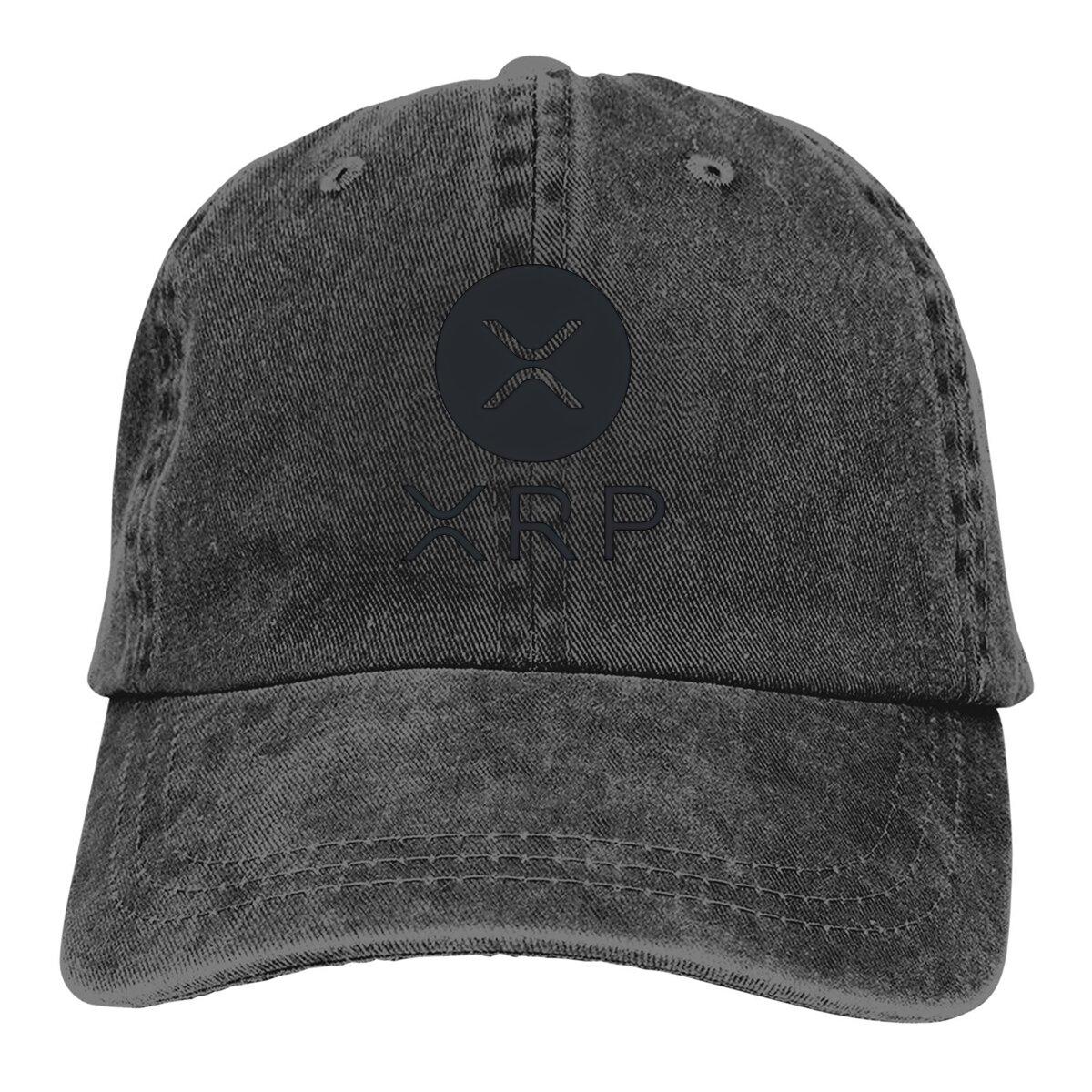 

XRP Full Baseball Caps Peaked Cap Cryptocurrency Sun Shade Hats for Unisex One Size