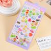 3D Cute Japanese Anime Floating Stickers, Fun & Hollow Embossed Decals for Kids