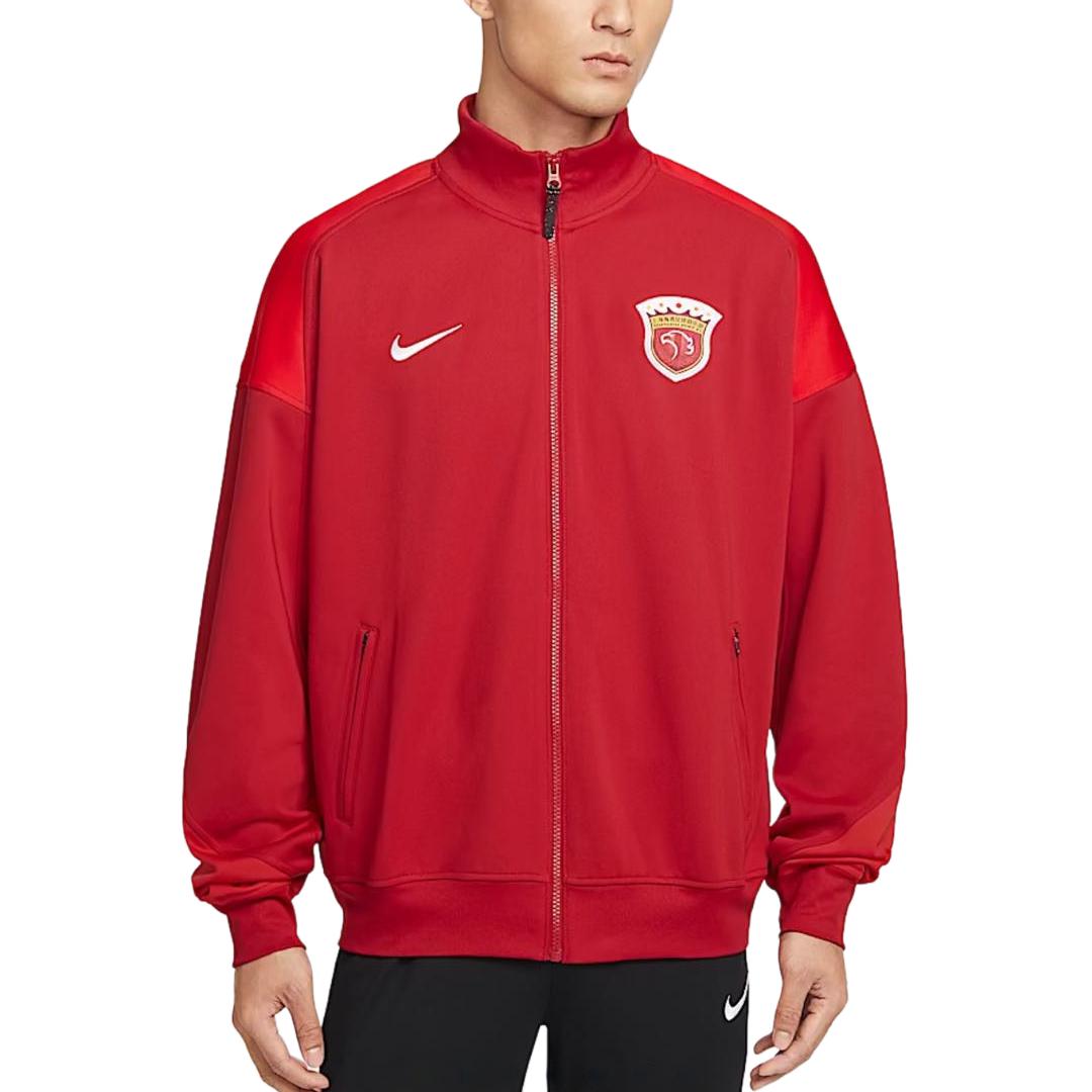 

Nike Dri-Fit Academy Pro Anthem Shanghai Port Football Club Fleece Quick-Dry Stand Collar Loose Long Sleeve Jacket Men jackets IQ0521-687 2XL