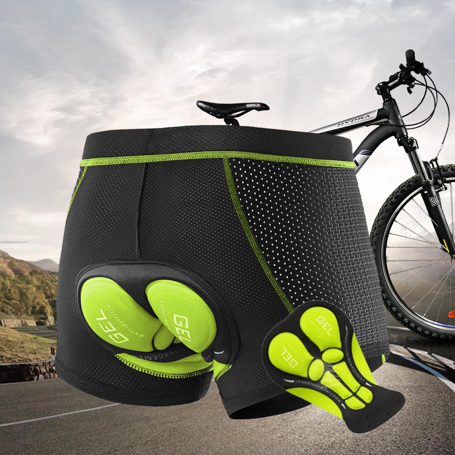 

Men s 5D Cycling Underwear with Silicone Pad - Upgraded Adult Shorts Asia L = US/EU S