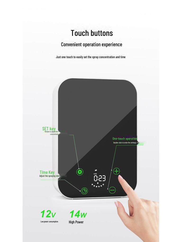 Intelligenter Aromadiffusor für Zuhause und Club – Luftreiniger und Zerstäuber für das Schlafzimmer