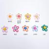 Translucent Acrylic Flower Keychain Material Accessory Supplies