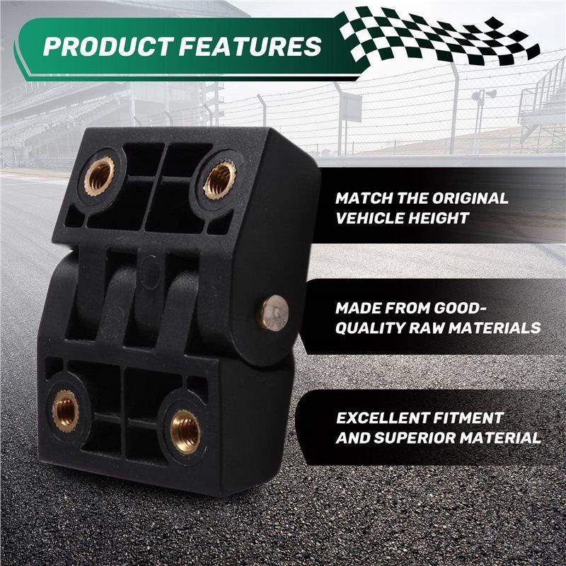 2 Pcs Motorcycle Rear Top Case Hinges Includes Two Nylon Hinges