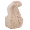 4pcs European Style Solid Wood Carved Furniture Foot Legs TV Cabinet Seat Feets Vintage Home Decor Decoration Accessories