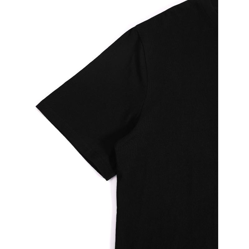 Taglie Europee Estate Moda Uomo T-shirt a Manica Corta con Stampa a Lettere