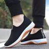2025 Men's Sneakers Breathable Casual Shoes Lightweight Cloth Shoes Outdoor Non-Slip Loafers Slip On Soft Sole Men Running Shoes