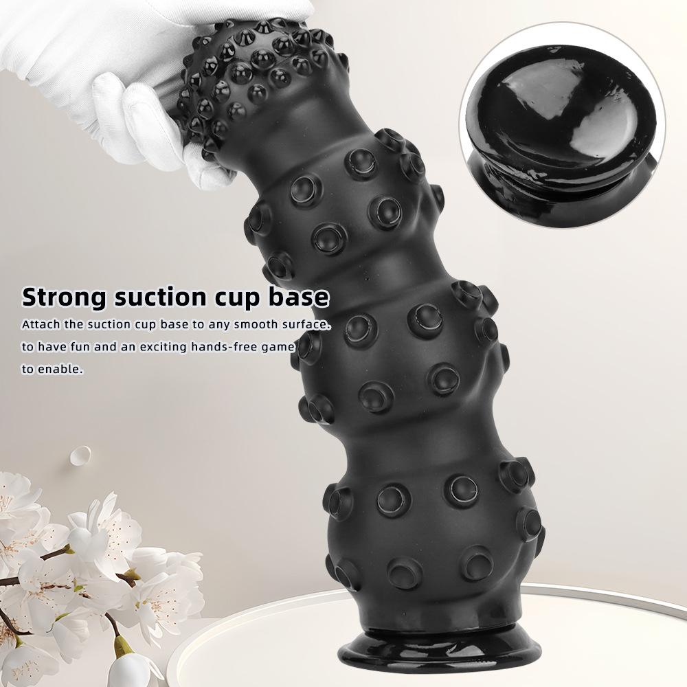 10cm Octopus Pulling Bead Extra Large Anal Stopper for Postnatal Sexual Use Dilator with Pseudo dildo