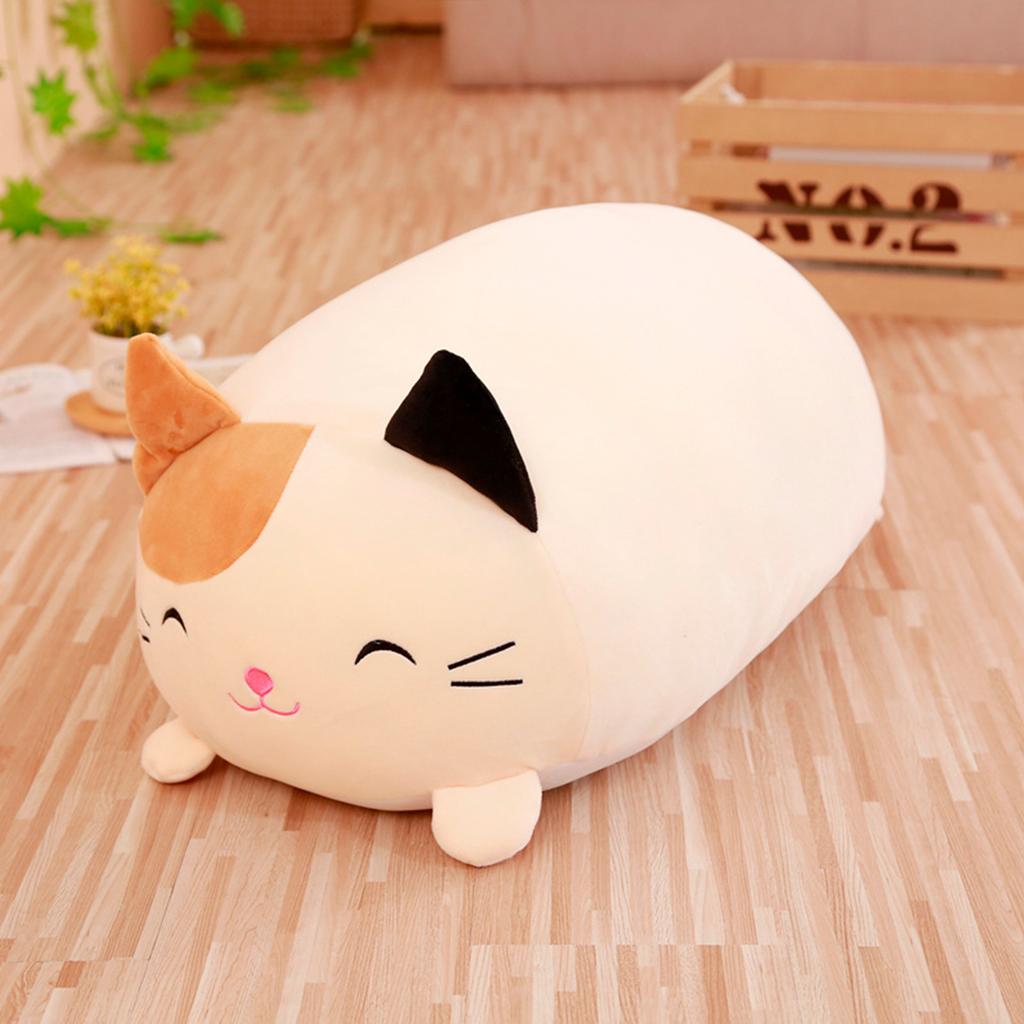 Corner&Falling&Down Cotton Animal Shiba Inu Cat Pig Sleeping Long Pillow Soft Plush Pillow