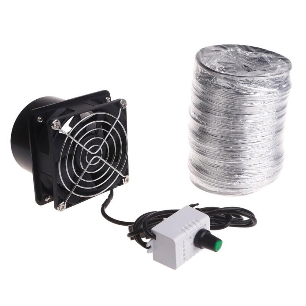 1set Smoke Absorber Fume Extractor Fan Pipe Duct Exhuast Fan USB Adjustable Speed Plastic Welding Equipment Accessories