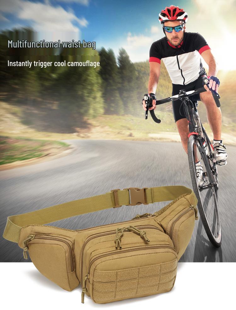 Multi-Function Tactical Waist & Shoulder Bag for Outdoor Sports & Cycling