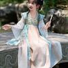 Girls' 2025 Summer Hanfu Fairy Princess Dress – Ancient-Style Ruqun Tang Suit for Little Girls