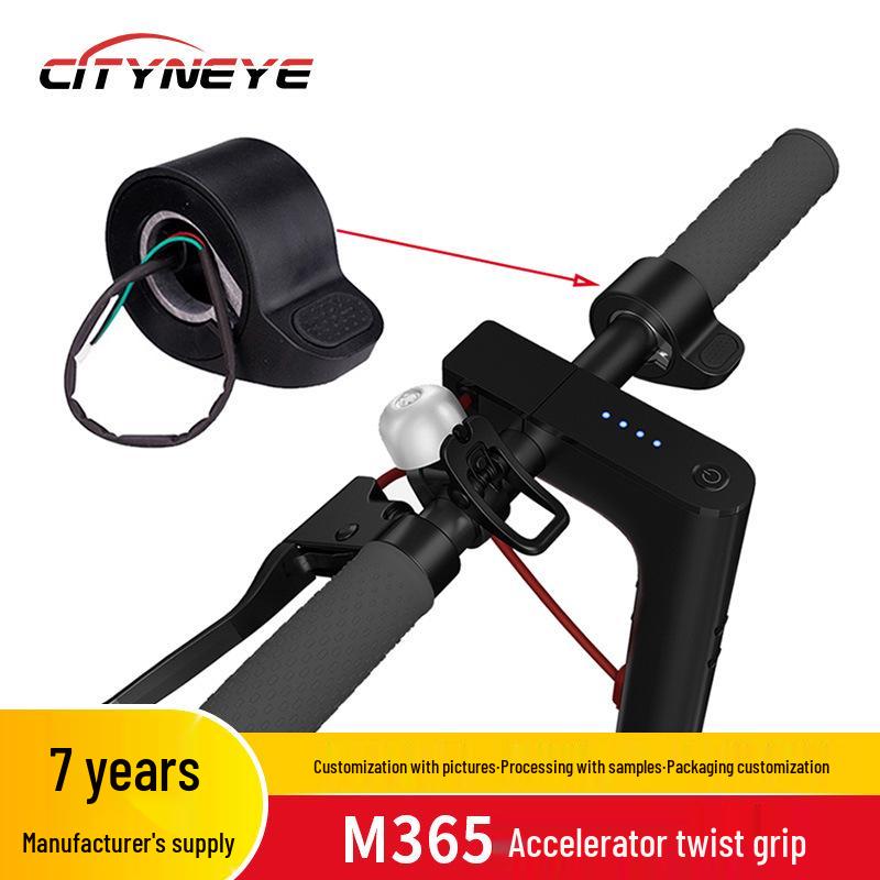 8.5-Inch Electric Scooter Throttle for M365 Pro - Finger Dial Interface Accelerator
