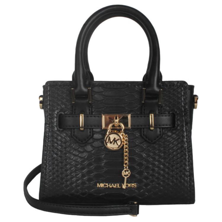 

Michael Kors Gold Hardware Leather Shoulder Crossbody Handbag Women handbags Black 35R4GHMC0G-BLACK Basic Set (Bag+Dust Bag)