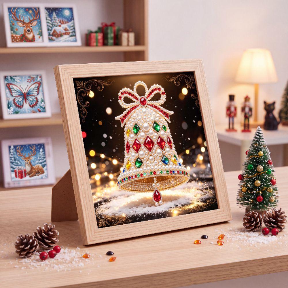 Delicate Christmas Painting Kit 2D Flat Christmas Ornament Porch Decoration