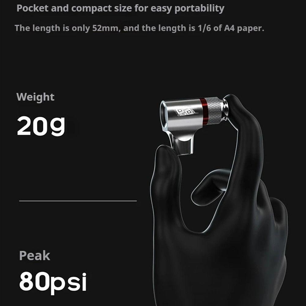 Presta Ventilky CO2 Mini Pumpa Hliník Zinek Slitina Zinku Kolo Pumpa Tryska Kolo Pumpa Nafukovač Silniční Kolo