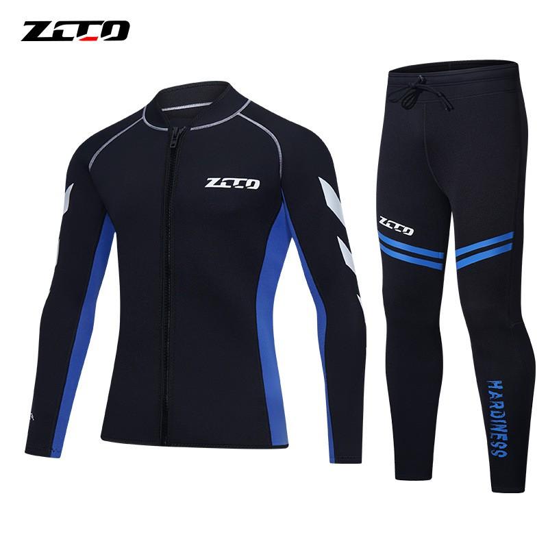 3mm Neoprene Wetsuit Jacket Men Women Long Sleeve Surfing Top Warm UV Protection Jellyfish Defense
