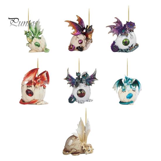 Oglindă pentru mașină cu dragon balansoar, ornament pentru agățat, brad de Crăciun, pandantiv pentru mașină, acrilic, versatil, accesorii pentru interiorul mașinii