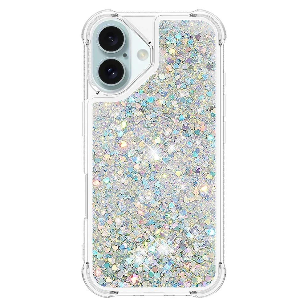 Luxury Bling Glitter Phone Case For Samsung Galaxy S22 S21 S20 FE S10 Plus S10E Note20 Ultra Dynamic Quicksand Bumper Back Cover