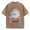 Stay Salty Du Är Jordens Salt Dam T-shirt Street Andningsbara T-shirts Rund Hals Cool Kortärmad Enkel Lös T-shirt