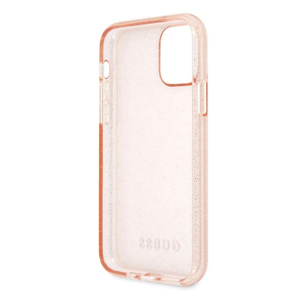Guess Guhcn65Pcglpi Iphone 11 Pro Maxróżowy/Pink Hard Case Glitter