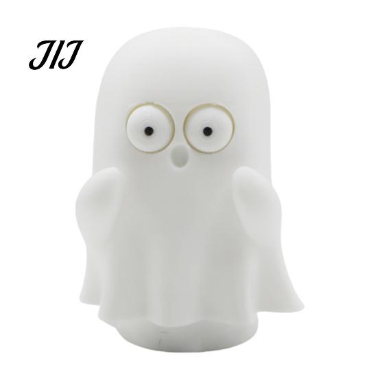 Novelty Cactus Figurine 3D Printed Pop-Eyed Fidget Figurine, Funny Squeeze Ghost Ornament, Interactive Playable Decoration Stress Relief Toy for Desk