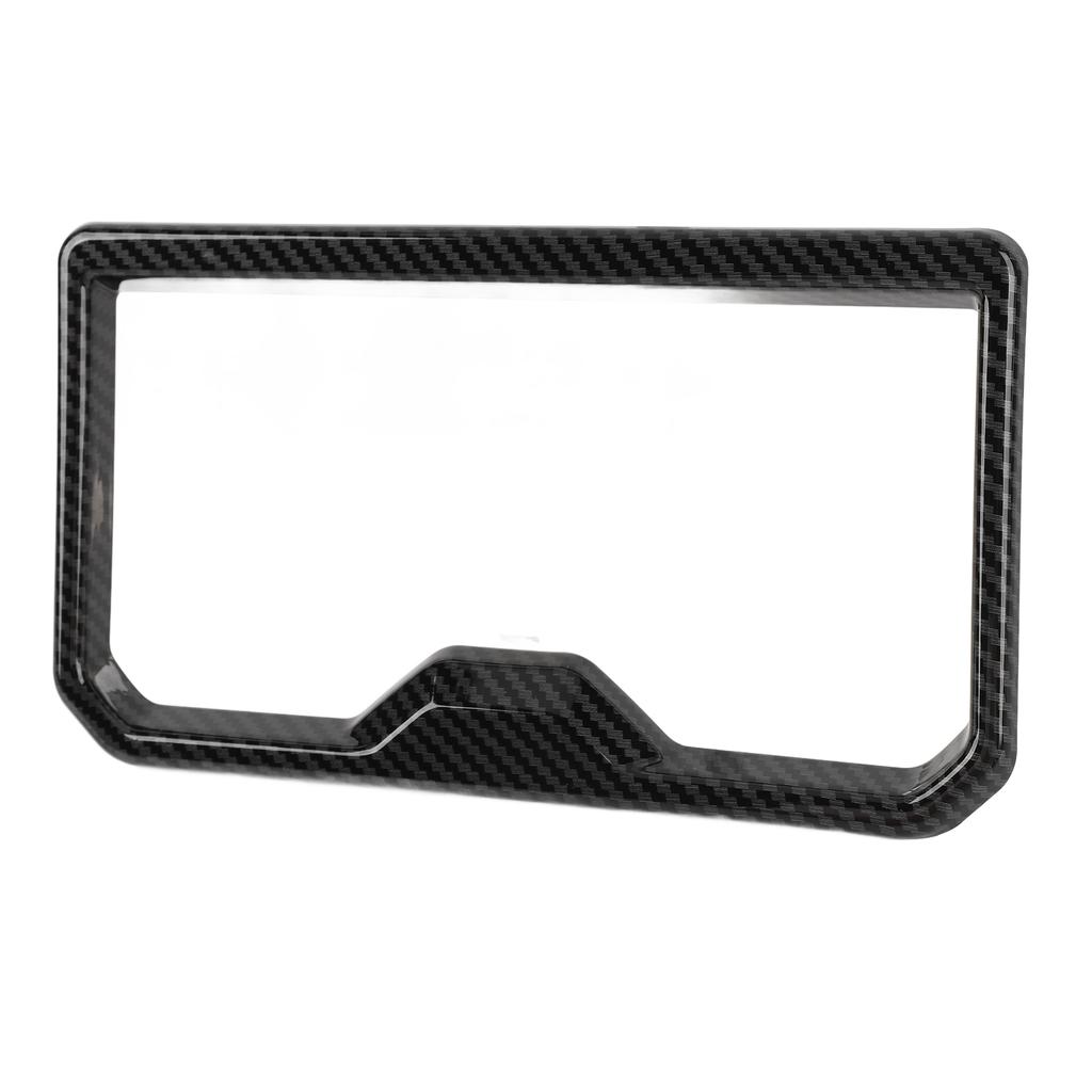 Water Cup Holder Frame Cover Trim Carbon Fiber Style Center Console Water Cup Holder Frame Decorativ